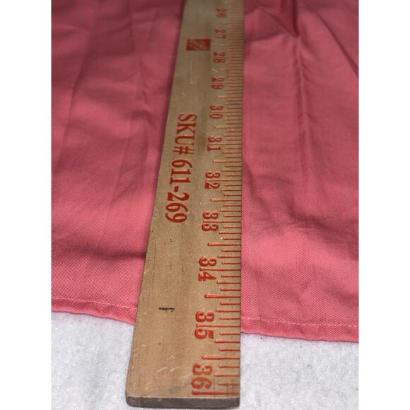 Alexander Julian Colours Dress Shirt Men Sz XXL Peach Orange Button Down Solid - Picture 12 of 13